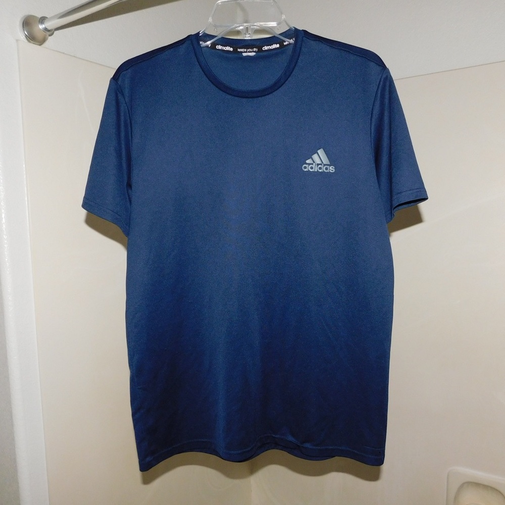 Adidas Men’s Blue Athletic T-shirt
